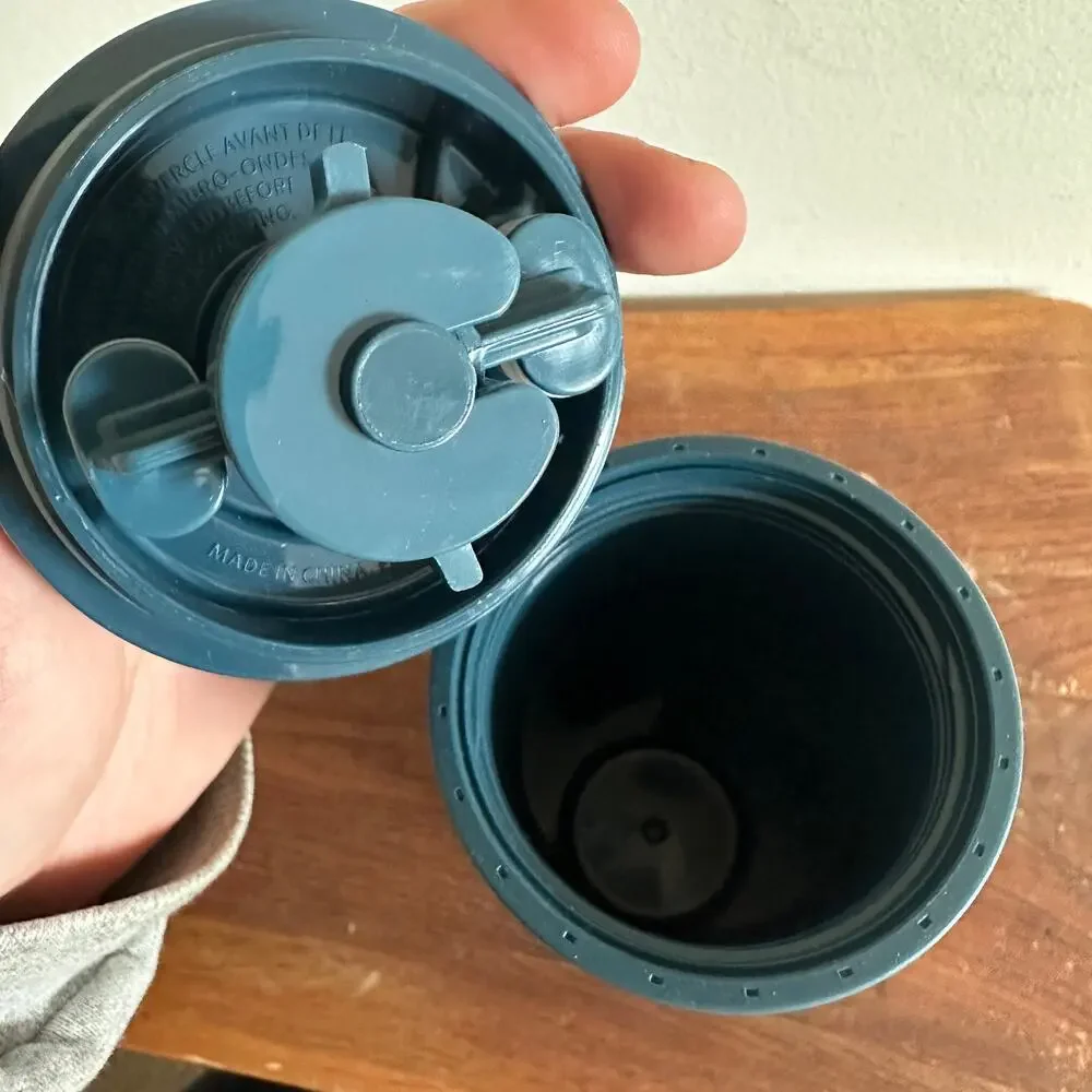 Starbucks 100% Recycled Plastic Blue Tumbler